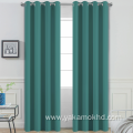 Teal Blackout Curtains with grommet